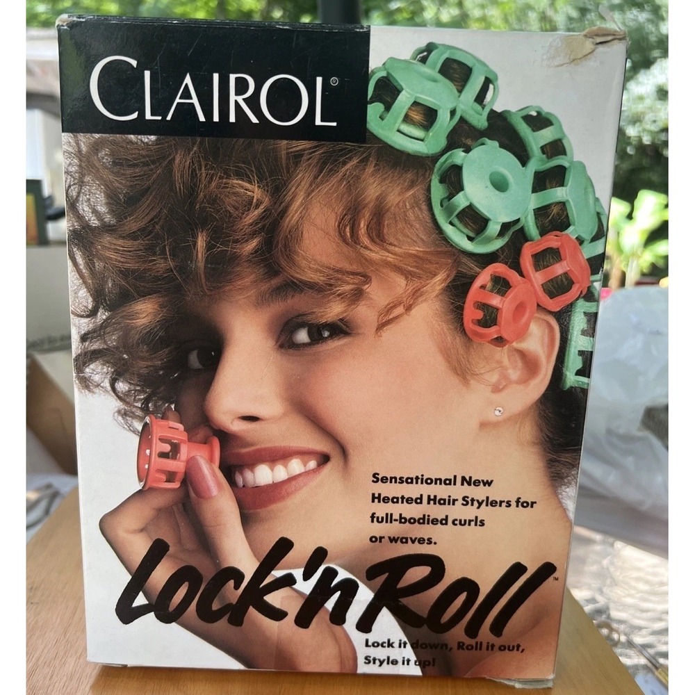 Vintage Clairol Lock'n Roll Heated Hair Stylers